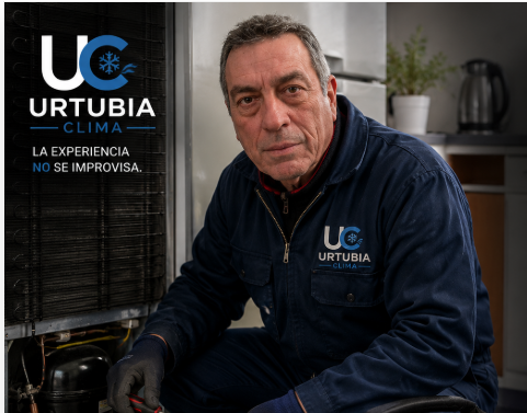 Don Manuel Urtubia, técnico de Urtubia Clima